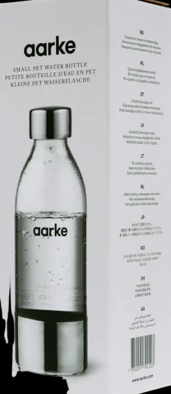 Aarke Vesi Ja Juomat-Pet Vesipullo Carbonator 3, 450 Ml, Teras