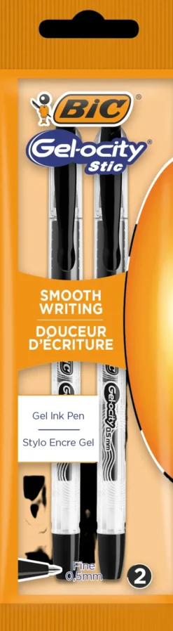 Sale Gelocity Stic Geelikyna Musta 2Kpl Toimistotarvikkeet