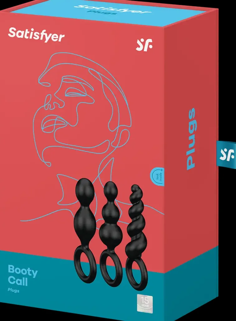 Satisfyer Seksivalineet-Booty Call Anaalitappi 3 Kpl