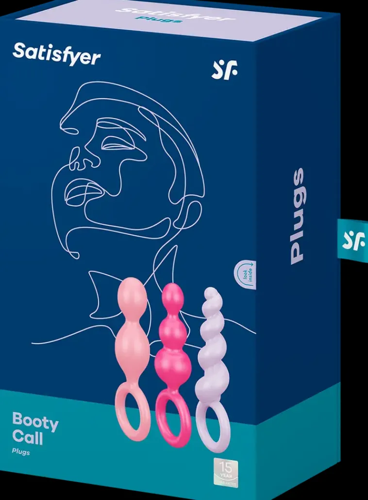 Satisfyer Seksivalineet-Booty Call Anaalitappi 3 Kpl
