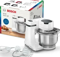 Bosch Ruoanvalmistuskoneet-Keittiolaite Mum Serie 2 700 W Valkoinen