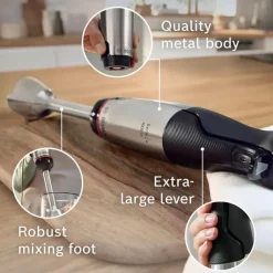 Bosch Ruoanvalmistuskoneet-Sauvasekoitin Ergomaster Serie 6 1000 W Teras