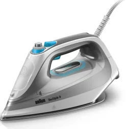 Braun Silitysraudat Ja Vaatehöyrystimet-Si9270Wh Texstyle 9 Hoyrysilitysrauta