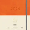Online Kalenteri 2024 Business Forma Deluxe Oranssi Kalenterit