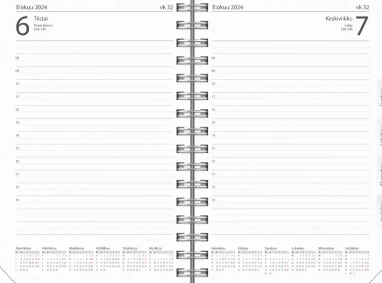 New Kalenteri 2024 Paivakirja Eco Kalenterit