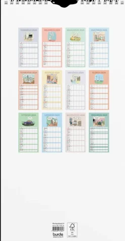 Discount Perhekalenteri 2024 Perhekalenteri Hauska Paperitaskulla Kalenterit