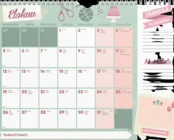 Discount Perhekalenteri 2024 Perheen Kuukausikalenteri Kalenterit