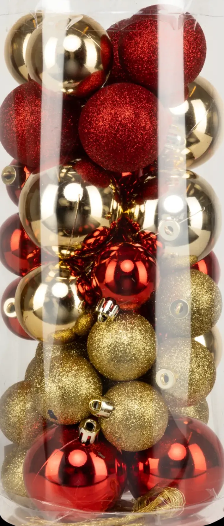 Outlet Joulupallo Lierio 40 Kpl, Puna-Kulta Sesonkijuhlatarvikkeet