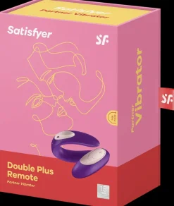 Satisfyer Seksivalineet-Double Plus Remote Vibraattori