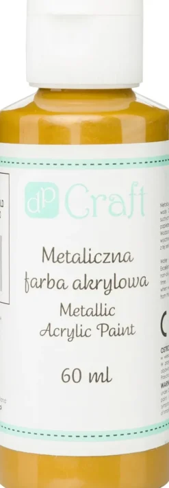 Dp Craft Askartelutarvikkeet-Akryylivari 60Ml Metallikulta 001