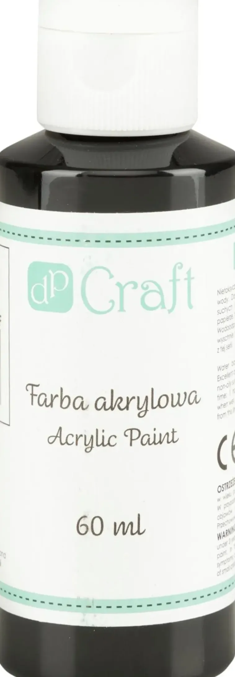 Dp Craft Askartelutarvikkeet-Akryylivari 60Ml Musta 023