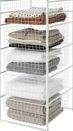 Elfa Säilytyskalusteet-Basic Koripaketti 104510 104X45X54Cm Valkoinen