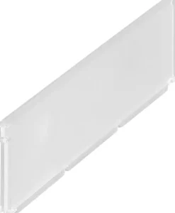 Elfa Säilytyskalusteet-Classic/Decor Hyllykorin Jakaja 40 601508 11X427X95Mm 2Kpl Lapikuultava