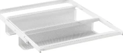 Elfa Säilytyskalusteet-Classic/Decor Ulosvedettava Mesh-Kenkahylly 45 486290 450X430X96Mm Valkoinen
