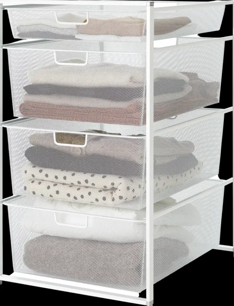 Elfa Säilytyskalusteet-Koripaketti Mesh 74/45 Valkoinen 744590