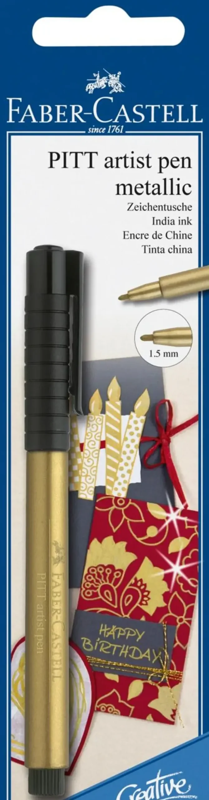 Discount Taiteilijakyna Pitt Kulta Toimistotarvikkeet