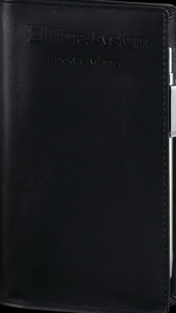 Best Fickkalender Time System Minne Svart 2024 Kalenterit