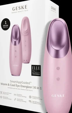 GESKE Muut Kauneuden- Ja Terveydenhoitolaitteet-Warm & Cool Eye Energizer 6 In 1 Pink Silmanymparysihon Hoitolaite