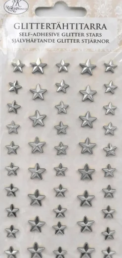 J.K. Primeco Askartelutarvikkeet-Glittertahtitarra Hopea