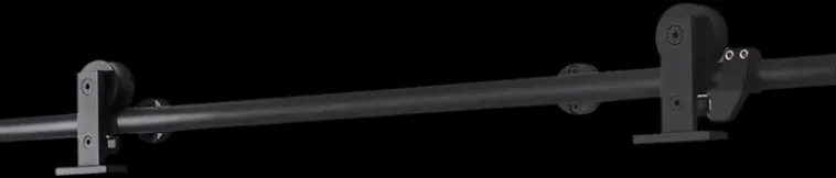 Habo Säilytyskalusteet-Liukuovenksiko Style Musta Ylaasennus