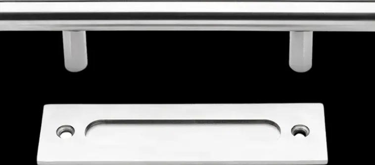 Habo Säilytyskalusteet-Liukuovenvedin Industry Rst