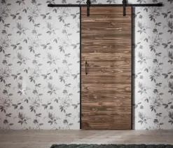 Habo Säilytyskalusteet-Ovi Easy 1000X2133X20 Manty/Musta Etuasennus