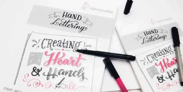 Clearance Hahnemuhle Hand Lettering Lehtio A4 Askartelutarvikkeet