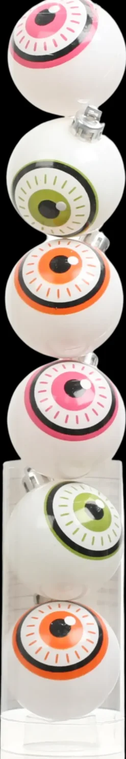 Hot Halloween-Koristepallo Silma 45 Mm 6 Kpl Sesonkijuhlatarvikkeet