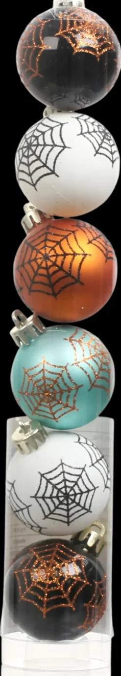 Sale Halloween-Koristepallo Verkko 45 Mm 6 Kpl Sesonkijuhlatarvikkeet