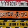 Discount Halloween-Varoitusnauha 9,1 M Sesonkijuhlatarvikkeet