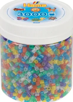 Hama Askartelutarvikkeet-Helmet 3000 Rasiamix Glitter