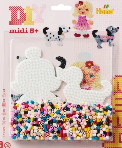 Hama Askartelutarvikkeet-Nukke Ja Koira 1100