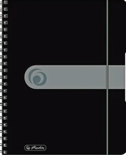 New Kierrevihko A5/80 Easy Orga Musta Paperitarvikkeet