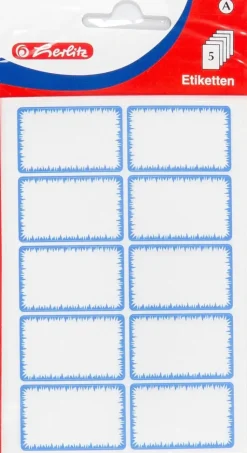 Hot 32X24Mm 50Kpl Tarraetikettiarkki Pakastus Valkoinen Toimistotarvikkeet