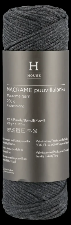 Best Lanka Macrame Puuvilla 212147 200 G Käsityötarvikkeet