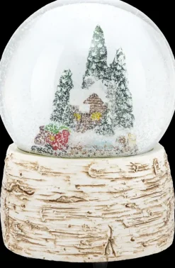 Hot Lumisadepallo Musiikilla Kuuset 15 Cm, Erilaisia Sesonkijuhlatarvikkeet