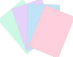 J.K. Primeco Askartelutarvikkeet-A4 Varipaperilajitelma Pastelli 40Arkkia