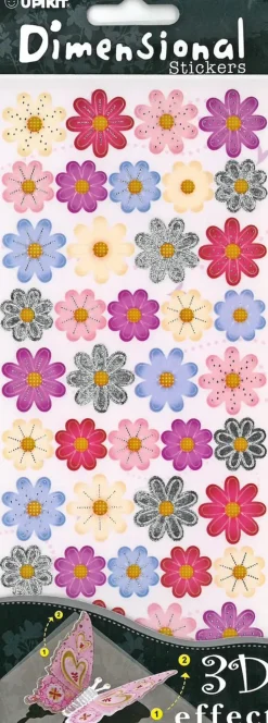 Best 3D Tarra-Arkki Varilliset Kukat Askartelutarvikkeet