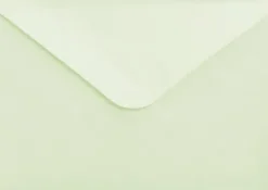 J.K. Primeco Askartelutarvikkeet-Helmiaiskirjekuori C6 Vaaleanvihrea 10Kpl