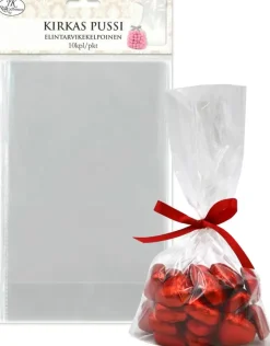J.K. Primeco Askartelutarvikkeet-Kirkas Pussi 10Kpl/Pkt