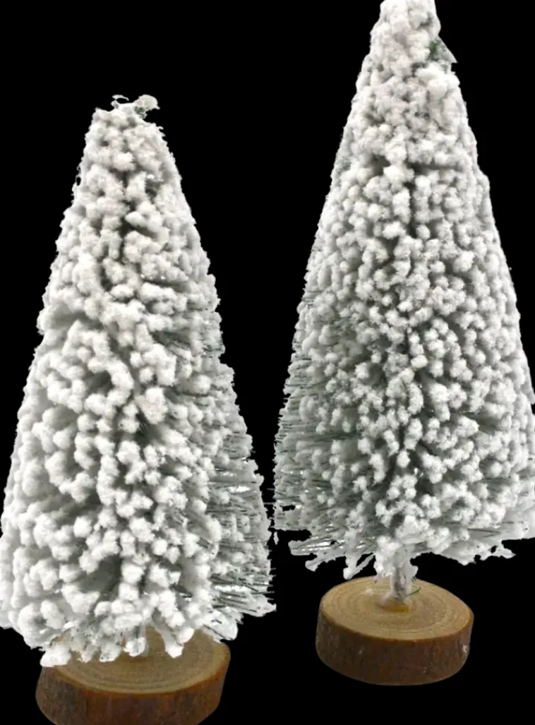 J.K. Primeco Askartelutarvikkeet-Koristekuusi Valkoinen 2 Kpl