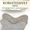 J.K. Primeco Askartelutarvikkeet-Koristesiivet Mini Hopea Glitter 5 Kpl