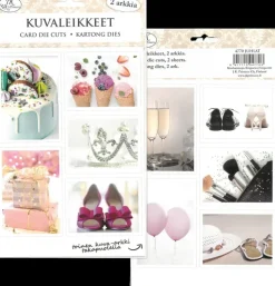 J.K. Primeco Askartelutarvikkeet-Kuvaleikkeet Juhlat 2Ark