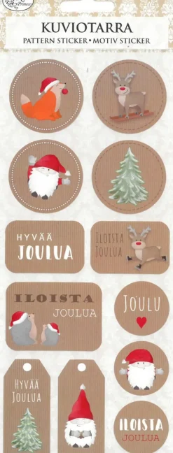 J.K. Primeco Askartelutarvikkeet-Kuviotarra Joulu