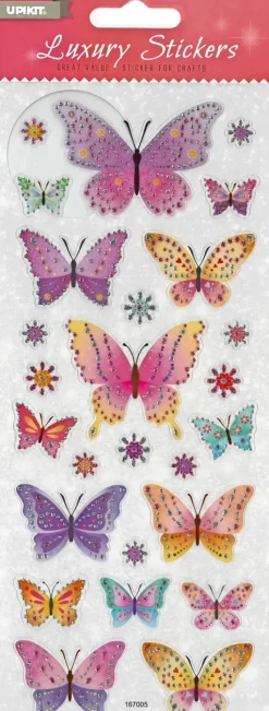 Clearance Luksustarrat Perhonen Askartelutarvikkeet