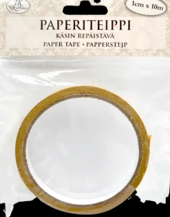 J.K. Primeco Askartelutarvikkeet-Paperiteippi 1Cm X 10M Ruskea