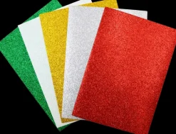 J.K. Primeco Askartelutarvikkeet-Softislajitelma A5 Joulu Glitter 5 Ark