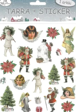 J.K. Primeco Askartelutarvikkeet-Tarra-Arkki Joulu Nostalgia