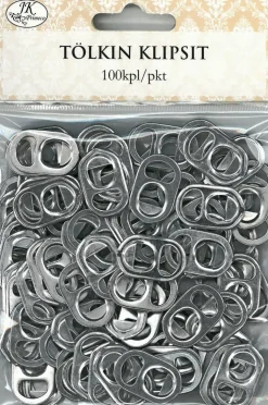 J.K. Primeco Askartelutarvikkeet-Tolkin Klipsit 100Kpl/Pkt