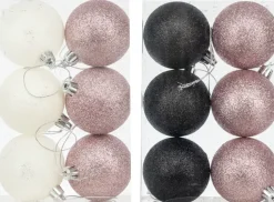 Online Joulupallo 6 Cm Glitter 6 Kpl Sesonkijuhlatarvikkeet